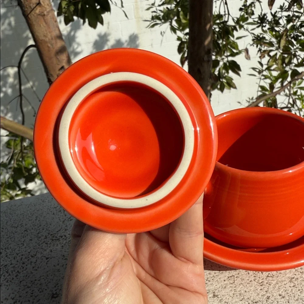 FIESTAWEAR | Sugar & Creamer Set in POPPY - Picture 3 of 7